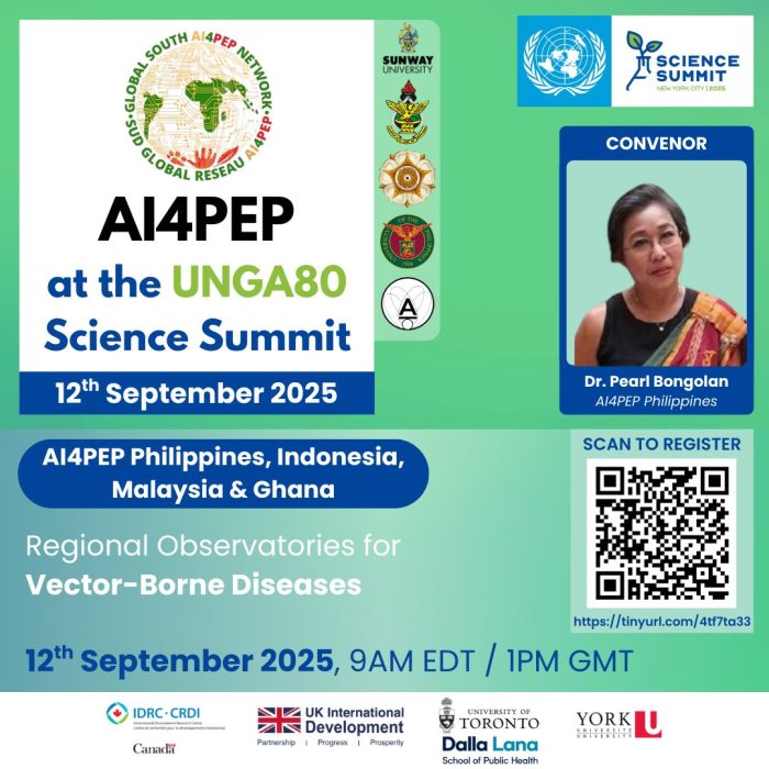 AI4PEP Vector Borne Diseases session